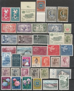 Luxembourg - stamp lot - MNH (7100)