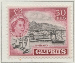 1955 British Protectorate CYPRUS 30mMH* Stamp A29P5F31029-