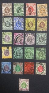 MOMEN: HONG KONG SG #100-116 1912-21 MULT CROWN CA USED £800+ LOT #65113