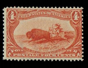 Scott #287 Fine-OG-NH. SCV - $350.00