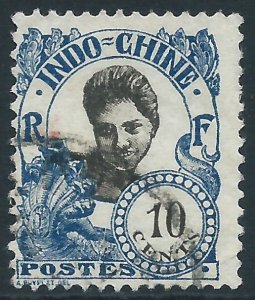 Indo-China, Sc #107, 10c Used