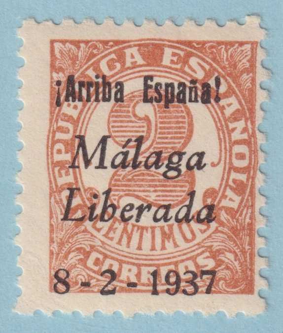 SPANISH SAHARA 10L4 MALAGA LIBERADA MINT NEVER HINGED OG** NO FAULTS! BLO