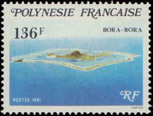 French Polynesia #352-354, Complete Set(3), 1981, Never Hinged