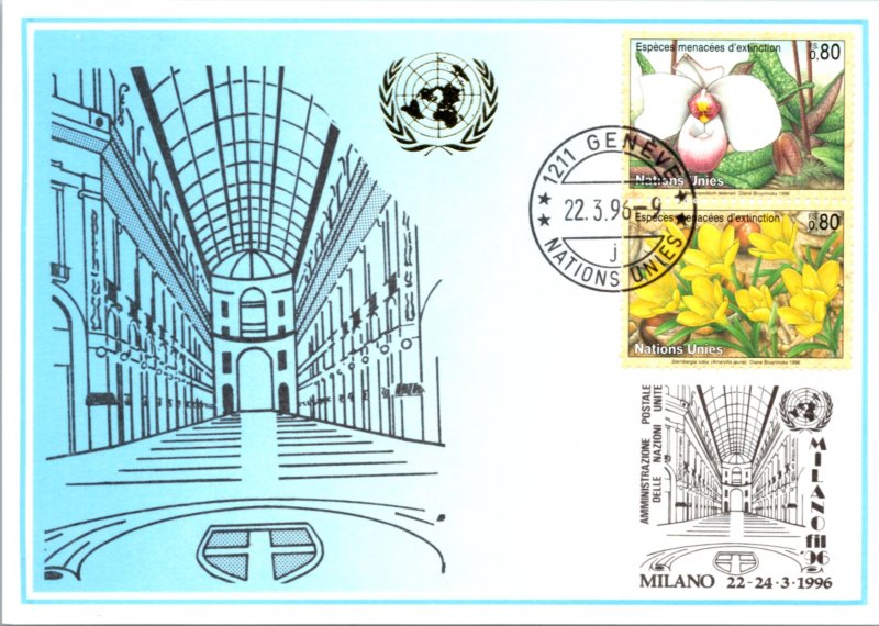 United Nations Geneva, Worldwide First Day Cover