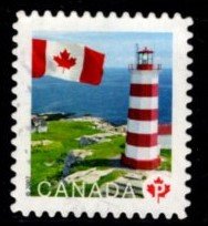 Canada - #2249 Flag over Sambro Lighthouse - Used
