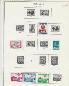 guatemala issues of 1960-64 stamps page ref 18395