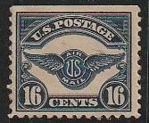 1923 16 Cent Airmail    Sc# C5  Mint NG   FVF SE