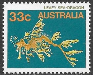 AUSTRALIA 1984-86 33c Leafy Sea Dragon Marine Life Issue Sc 909 MNH