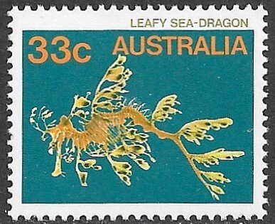 AUSTRALIA 1984-86 33c Leafy Sea Dragon Marine Life Issue Sc 909 MNH