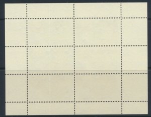 New Zealand MNH SG MS963a  SC#  B82a  1971 Health Hockey Girls see scans