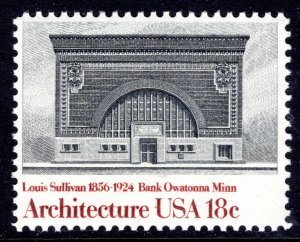 1931 American Architecture MNH single