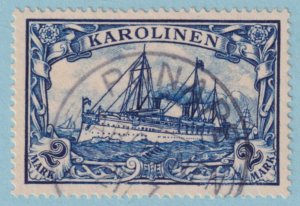 CAROLINE ISLANDS 17  USED - NO FAULTS VERY FINE! - PTY