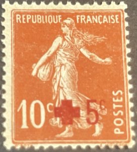 FRANCE # B1-MINT/HINGED--SINGLE--SEMI-POSTAL--1914