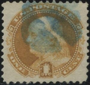 #112 VF USED WITH BLUE CANCEL CV $175.00 BP9560