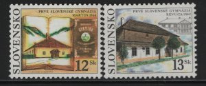 SLOVAKIA   398-399  MNH