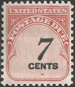 # J95 MINT NEVER HINGED