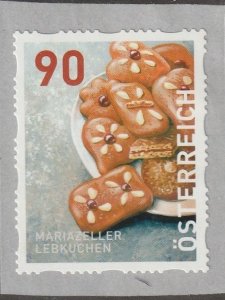 Austria 2018 Dispenser Stamp, Lebkuchen, Scott Cat. No. 2768 MNH Self-adh.