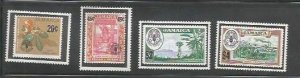 JAMAICA - 1981 - Old Stamps, New Values - Perf 4v Set - Mint Never Hinged