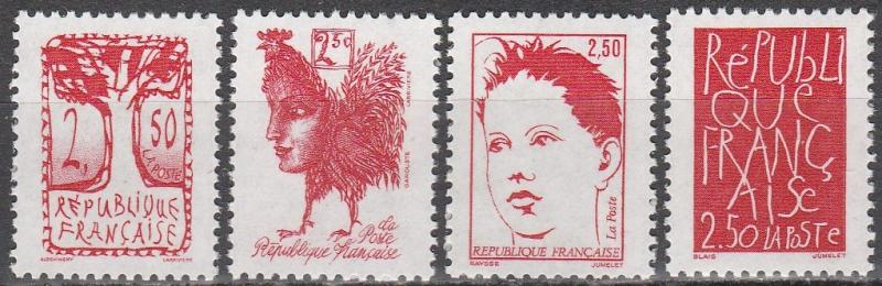 France #2307-10 MNH CV $4.40 (S8399)