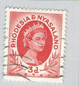 Rhodesia and Nyasaland 144 Used QE II 1954 (BP67138)