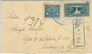 64657 - COLOMBIA - POSTAL HISTORY - 1925 COVER - WATERFALLS Birds EAGLE-