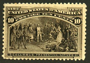 U.S. #237 MINT OG LH