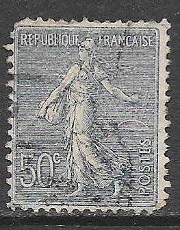 France 144: 50c Sower, with sun, used, F