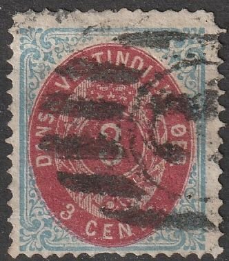 Danish West Indies: Sc# 6 Used .  (1585k)