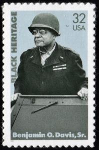 SC#3121 32¢ Benjamin O. Davis Single (1997) SA
