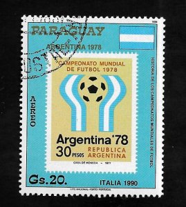 Paraguay 1988 - FDI - Scott #C752