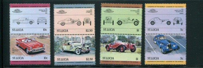 St Lucia #653-6 MNH