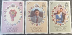 CAYMAN ISLANDS # 471-473-MINT NEVER/HINGED---COMPLETE SET---1981