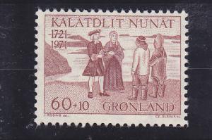 Greenland  Scott#  B4  MNH