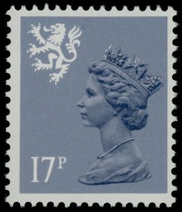 Great Britain - Scotland SMH31 MNH Queen Elizabeth Machin Head