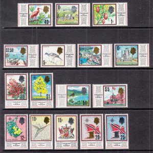 Trinidad and Tobago 144-159 MNH VF