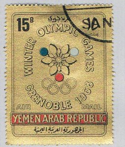 Yemen  Used Winter Olympics 1967 (BP74106)