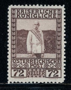 Austria 1908  Scott #123 MH