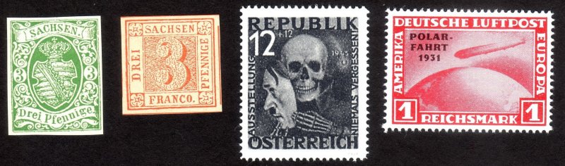 World's Most Valuable stamps, Peter Winter Forgery x 48! Check Description!