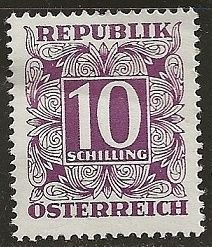 Austria ^  Scott # J259 - MH