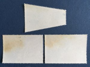 MALAYSIA 1970 Satellite Earth Station Set of 3V SG#61-63 MLH