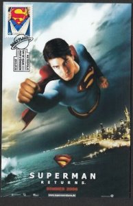 CANADA Sc #2678 SUPERMAN 75th ANN MAXIMUM CARD (Postcard) #25