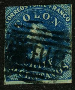 Chile sc# 10c used/HR/NG