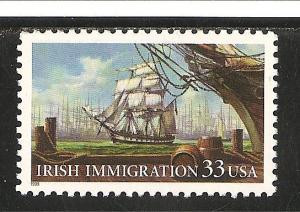 3286 Irish Immigration US Single Mint/nh (Free Shipping)