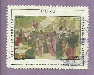 Peru Used Stamp Scott C301 #3