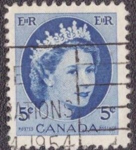 Canada -  341 1954 Used
