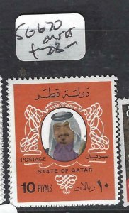 QATAR  (PP2306B)  SHEIKH  10R  SG  670   MNH