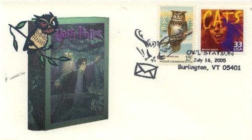 2005 Harry Potter  Book Release - Owl - Burlington VT Pictorial