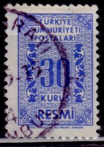 Turkey, 1962, Official Stamp, 30k, used