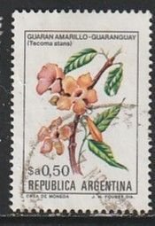 1983 Argentina - Sc 1434 - used VF - 1 single - Flowers