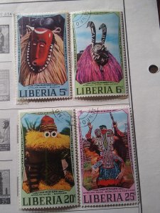 Beautiful Liberian stamps!